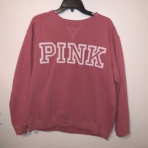 Victoria secret PINK crew neck sweatshirt